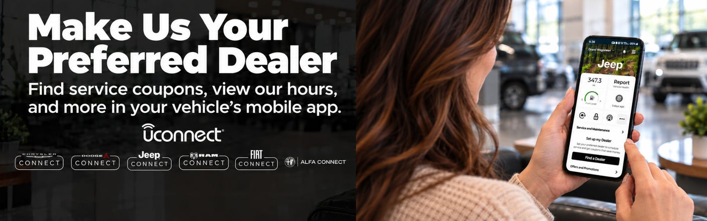uconnect® make us your preferred dealer | Star Dodge Chrysler Jeep Ram in Abilene TX