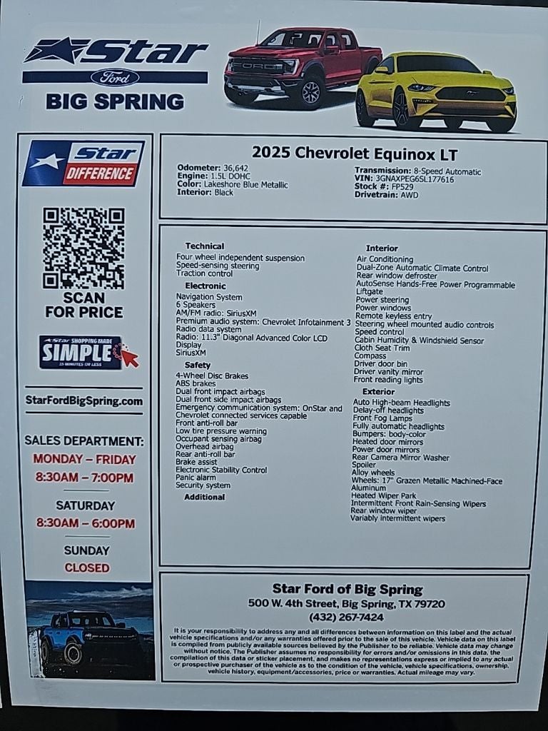 2025 Chevrolet Equinox LT