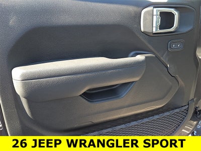 2026 Jeep Wrangler Sport