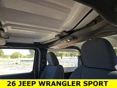 2026 Jeep Wrangler Sport