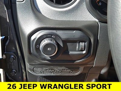 2026 Jeep Wrangler Sport