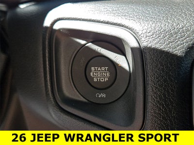 2026 Jeep Wrangler Sport