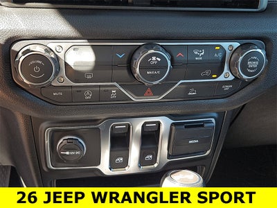 2026 Jeep Wrangler Sport