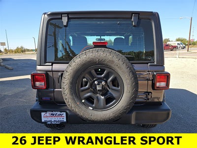 2026 Jeep Wrangler Sport
