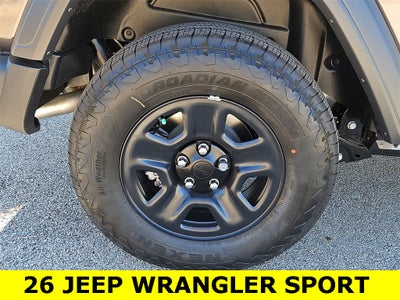 2026 Jeep Wrangler Sport