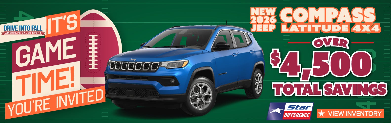 New 2026 Jeep Compass Latitude