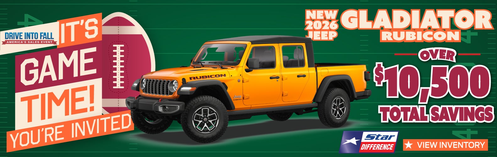 New 2026 Gladiator Rubicon