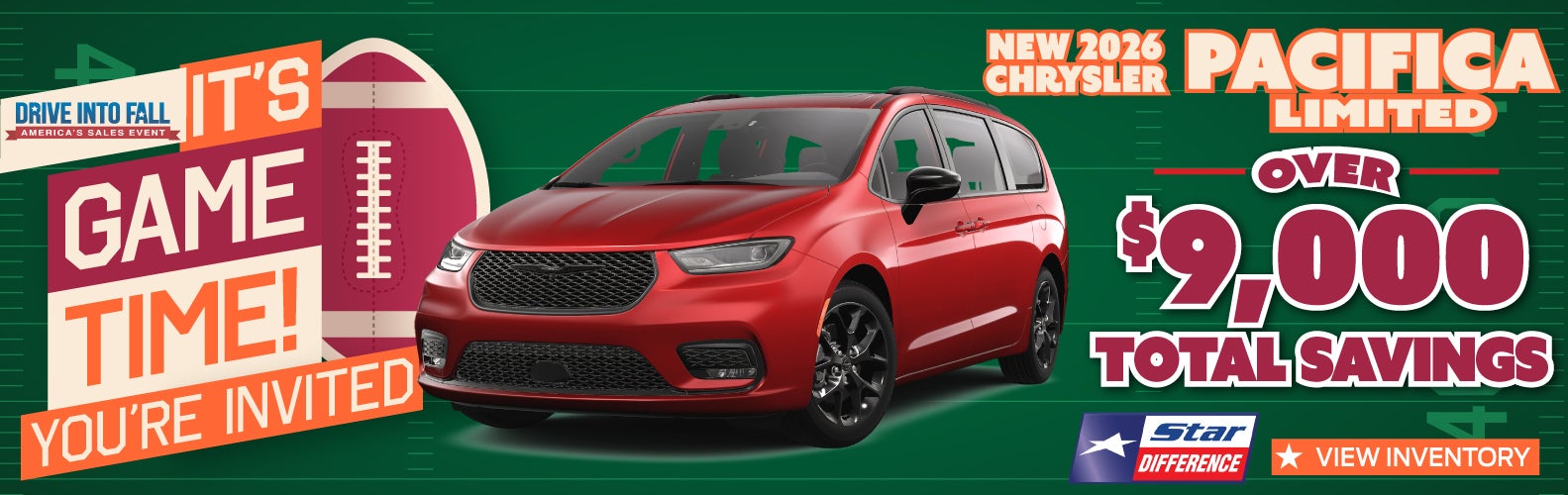 New 2026 Chrysler Pacifica