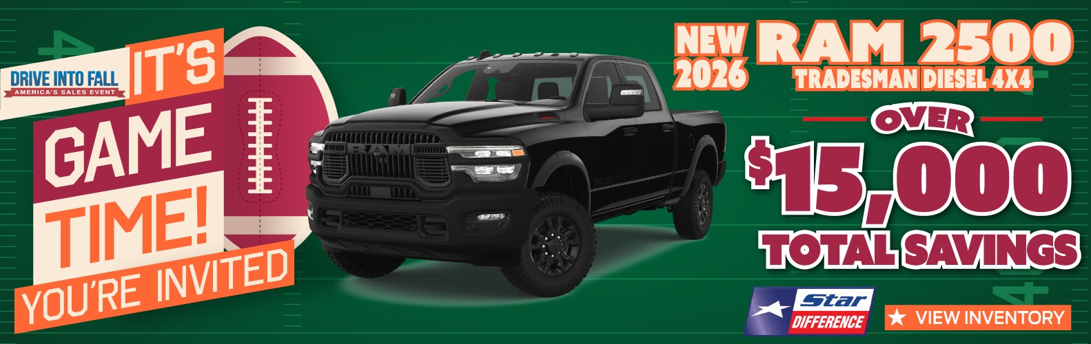 New 2026 Ram 2500 Tradesman