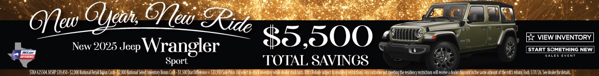 JAN26 WRANGLER SPORT