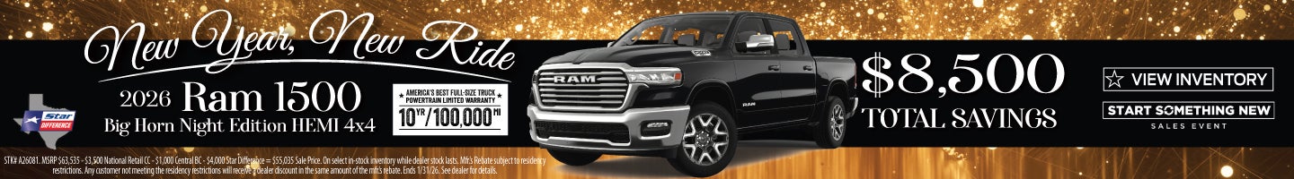 JAN26 RAM 1500 BIG HORN NIGHT