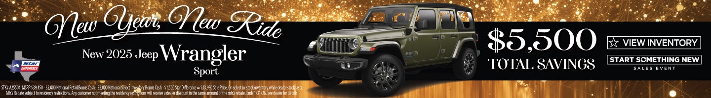 JAN26 WRANGLER SPORT