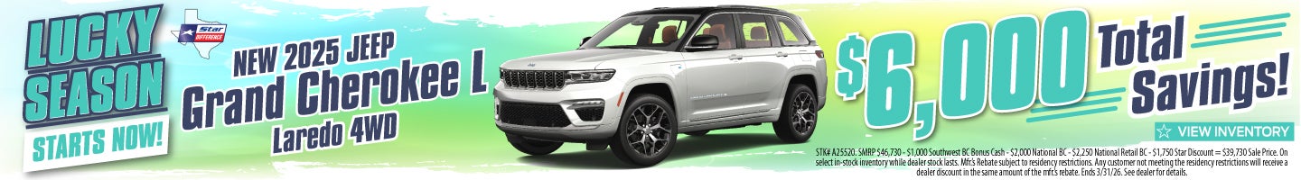 MAR26 GRAND CHER L LAREDO