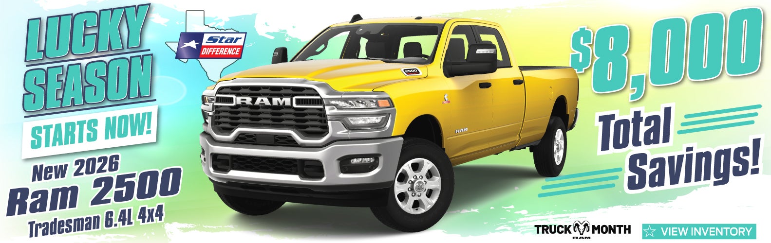 2026 RAM 2500 TRADESMAN